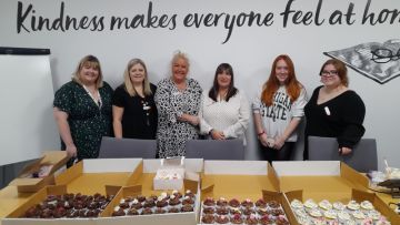 HC-One makes kind donation ahead of Cake4Kindness Day